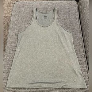 086. Nike dri-fit Racerback Athletic Tank gray L